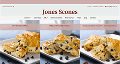 Desktop Screenshot of jonesscones.com