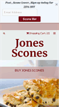Mobile Screenshot of jonesscones.com